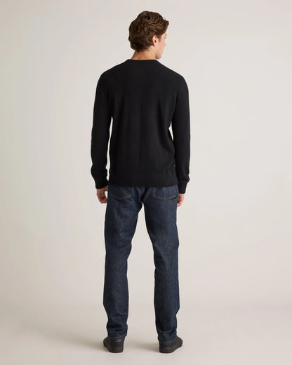 Mongolian Cashmere Sweatshirt - S / Black