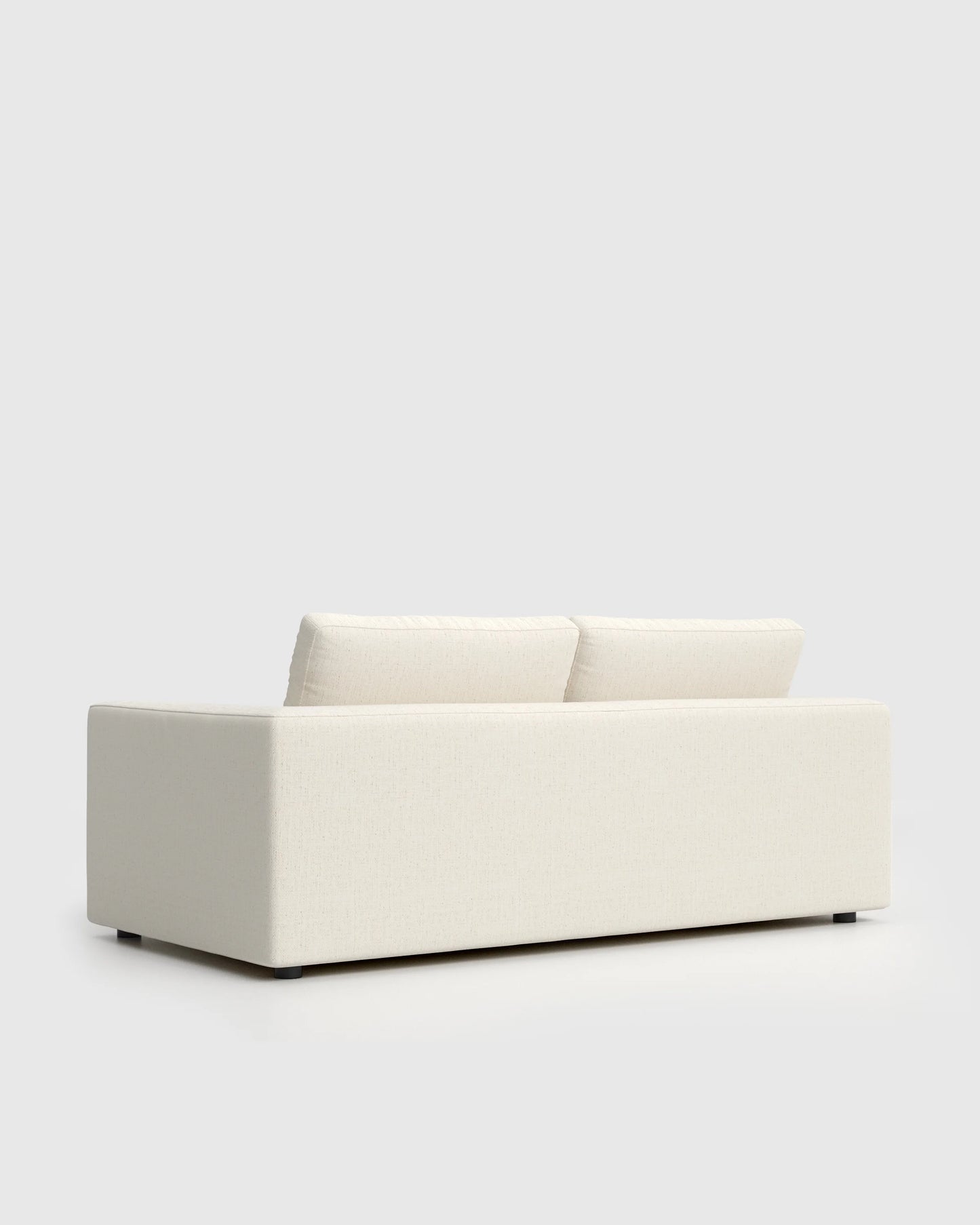 Ashford Deep Seat Sofa in Performance Chenille Linen Blend - 7ft / Snow