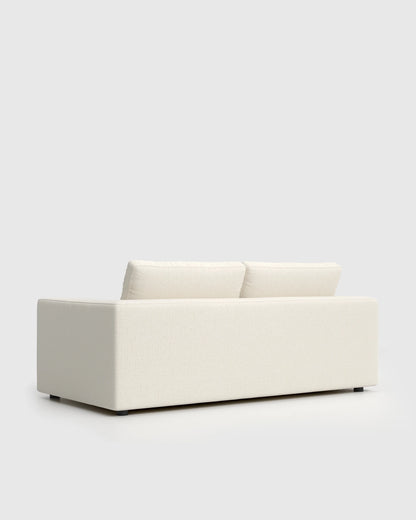Ashford Deep Seat Sofa in Performance Chenille Linen Blend - 7ft / Snow