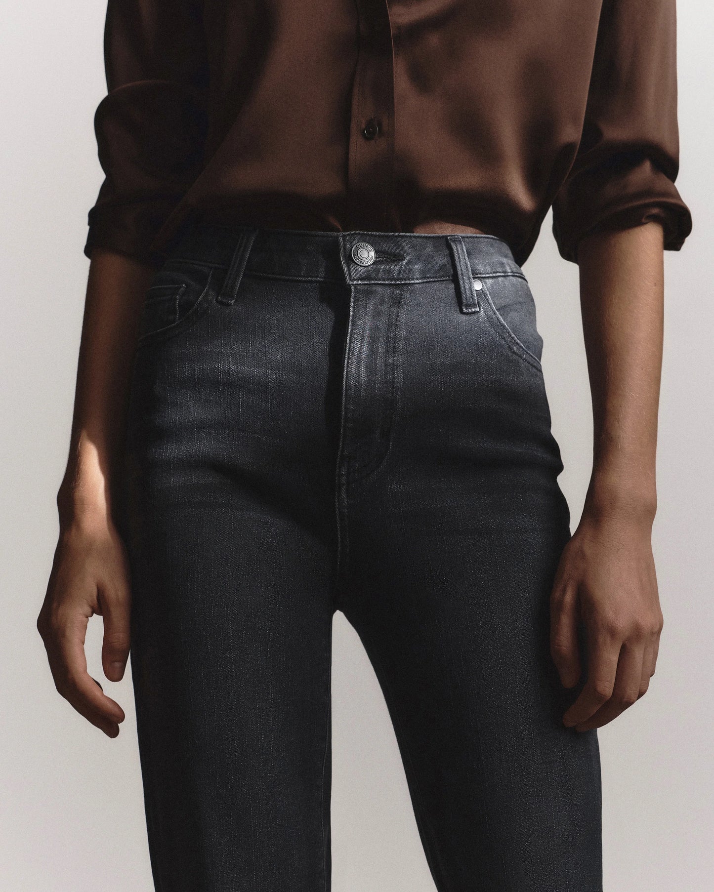 Bella Stretch Kick Flare Jeans - 24 / Deep Rinse