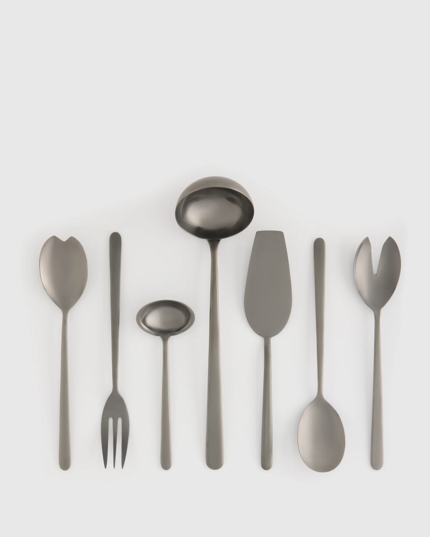 Linea 7-Pc Serving Utensil Set by Mepra - One Size / Polished Stainless Steel