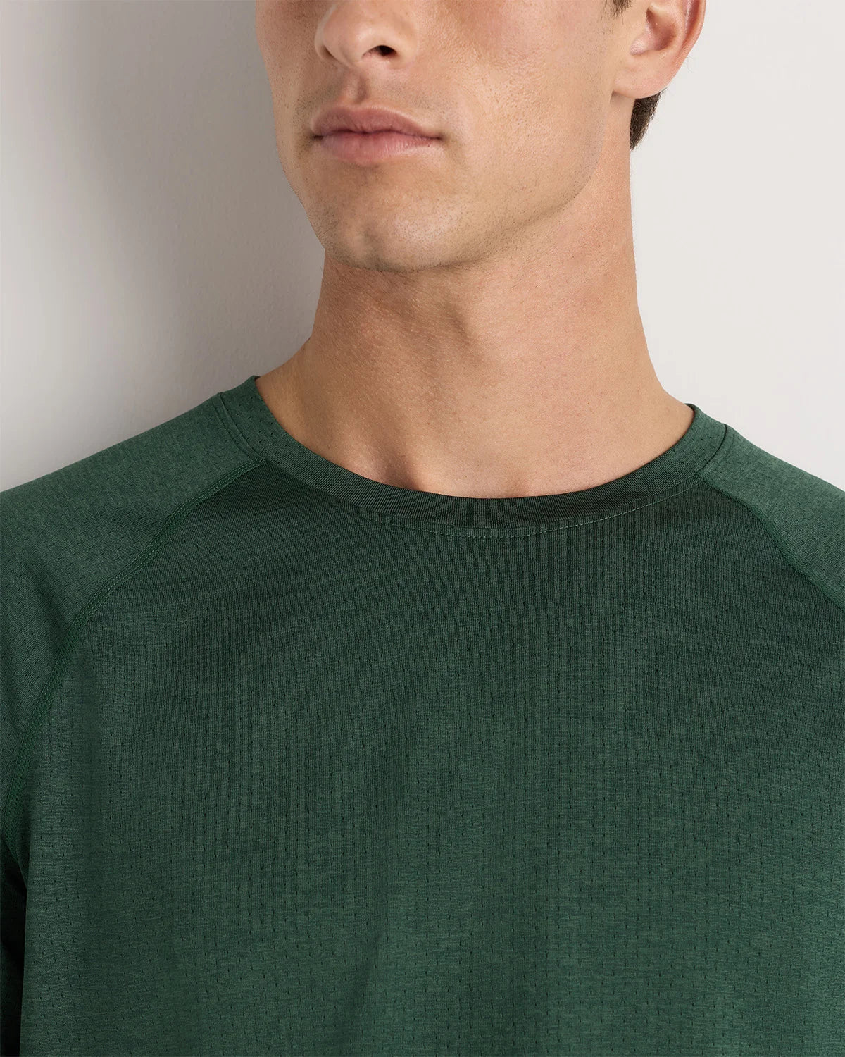 Mesh Performance Training Long Sleeve Tee - S / Heather Navy