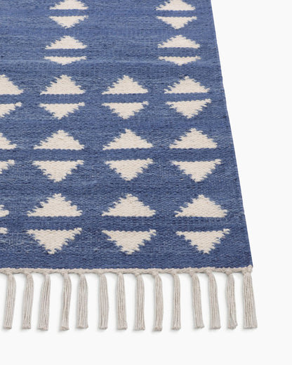 Shay Wool Kilim Rug - 3' x 5' / Brick