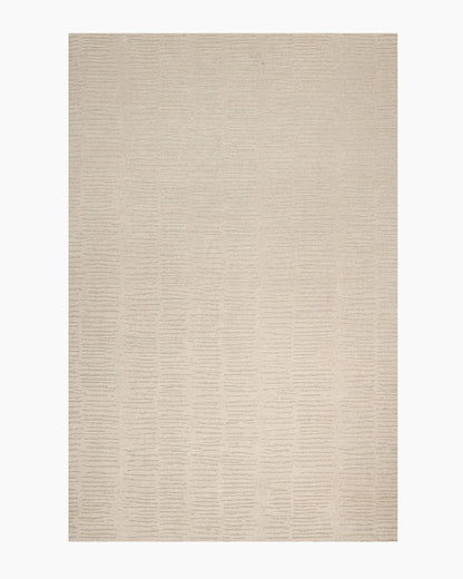 Cobble Hand-Loomed Wool Rug - 5' x 8' / Beige