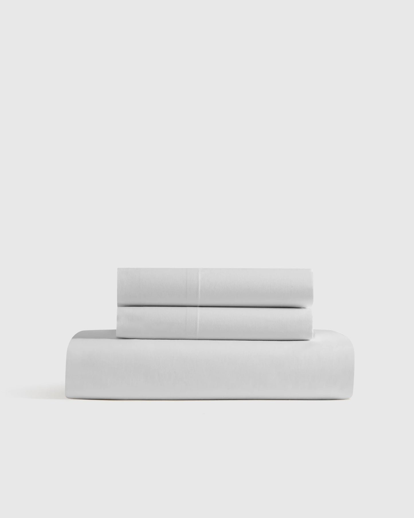 Organic Crisp Percale Fitted Sheet Set - Twin / Espresso