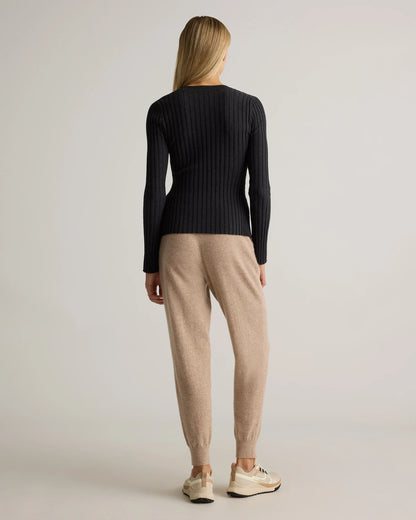Mongolian Cashmere Sweatpants - XS / Brown