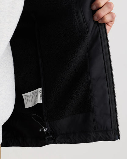 Weather Proof Fleece-Lined Jacket - S / Rich Black