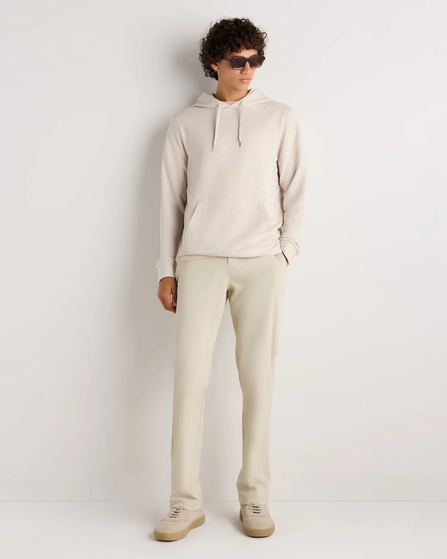 Supersoft Fleece Pullover Hoodie - XS / Heather Oatmeal