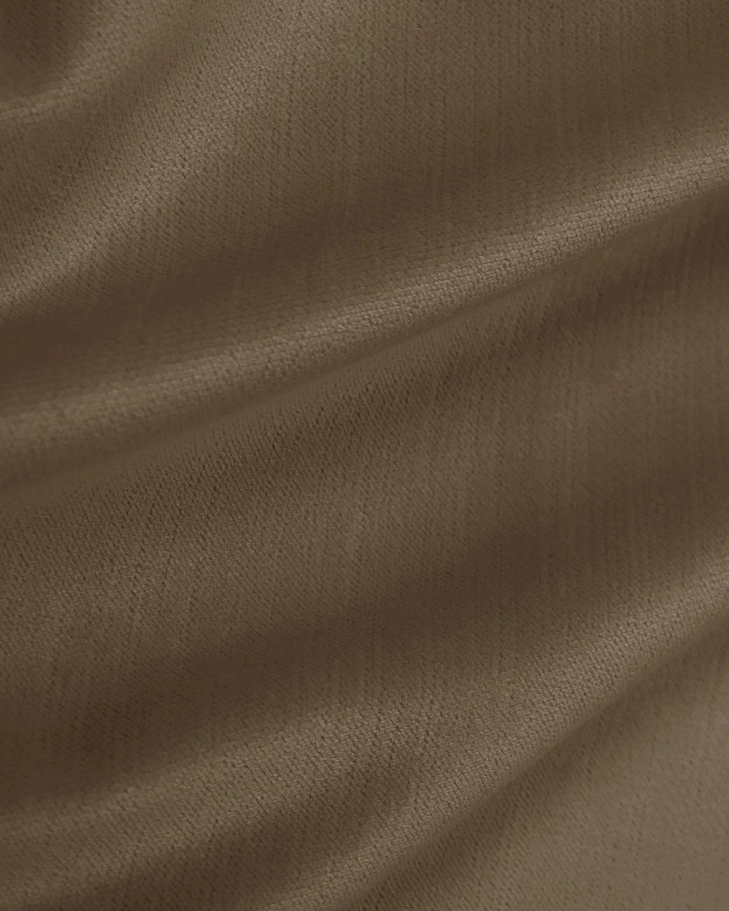 Curved Bed in Performance Velvet - Full / Walnut