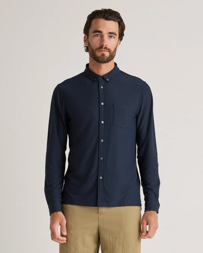 ProPique Performance Button Down - S / Light Grey