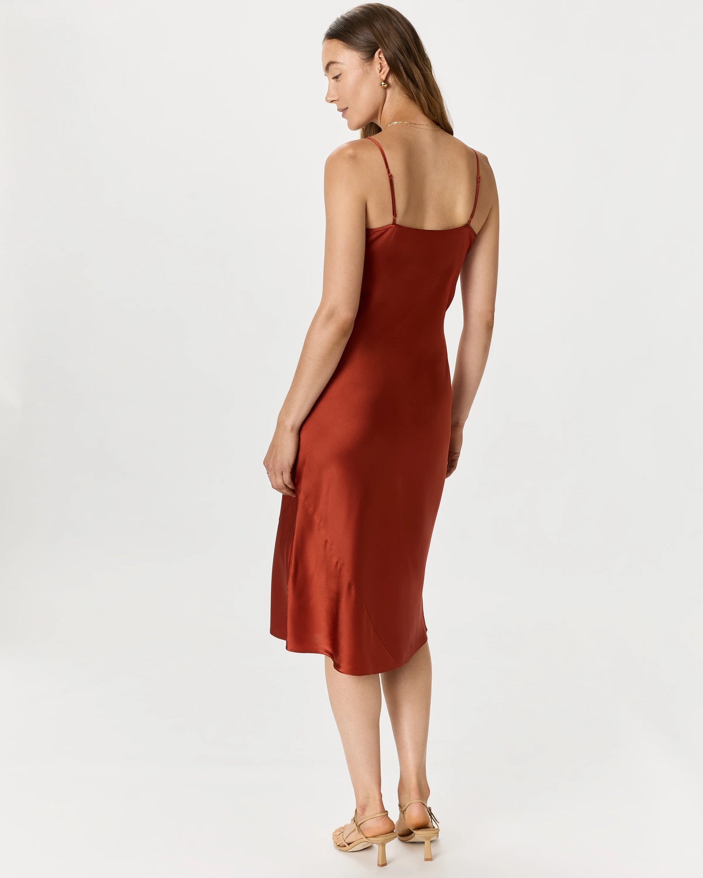100% Washable Silk Slip Dress - XS / Black
