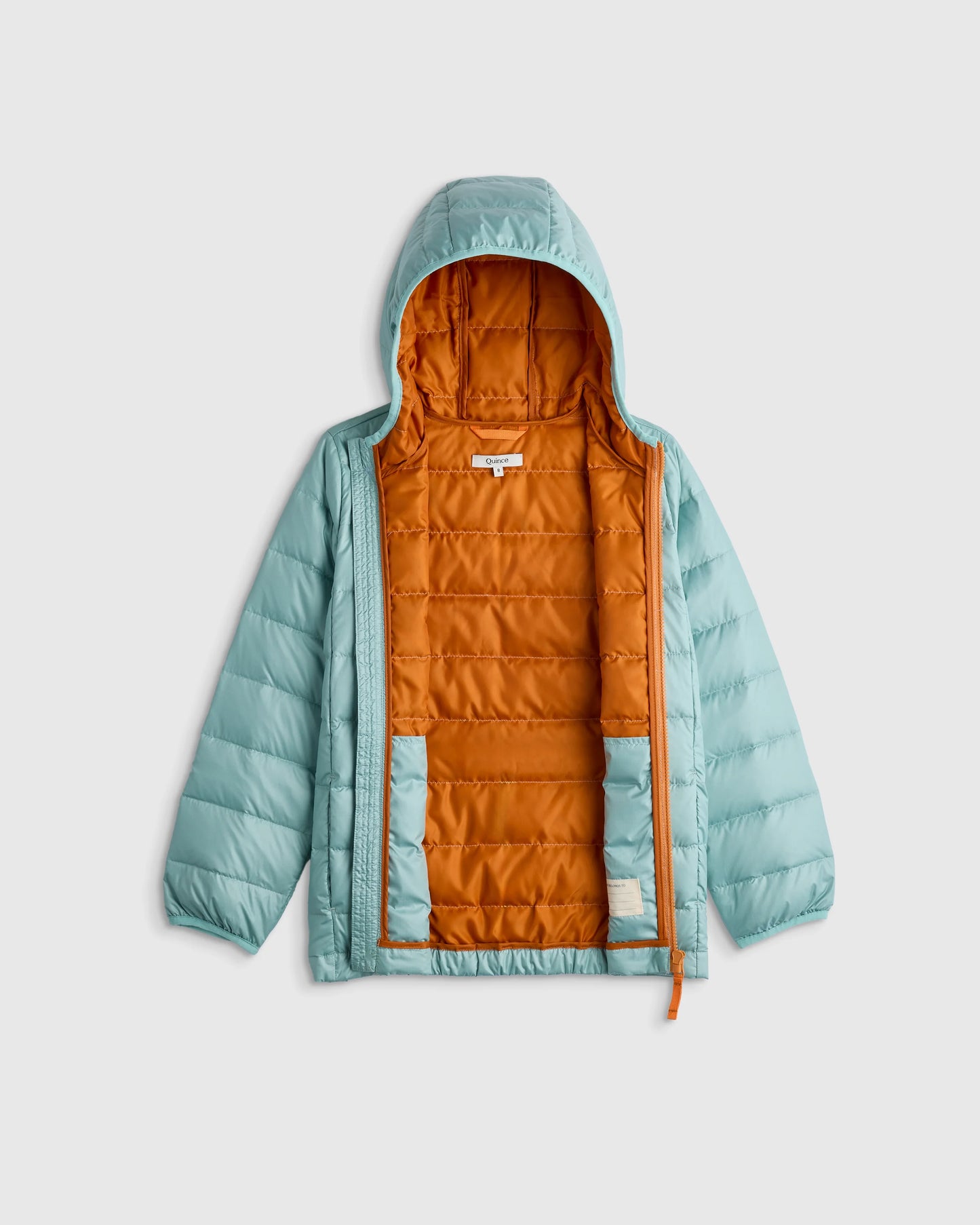 Lightweight Down Hooded Puffer Jacket - 6 / Blue Moon