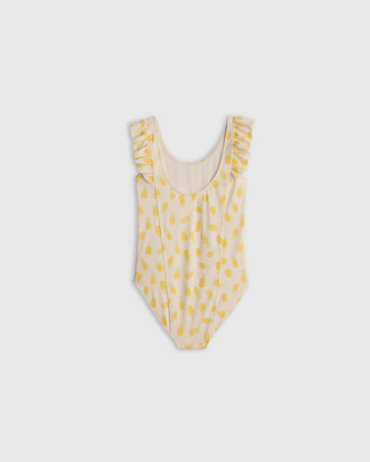Ruffle One Piece Swimsuit - 2T / Soft Ditsy Floral
