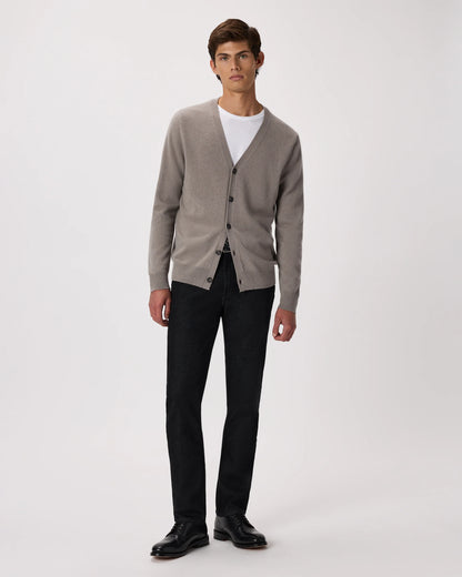 Mongolian Cashmere Cardigan Sweater - S / True Navy