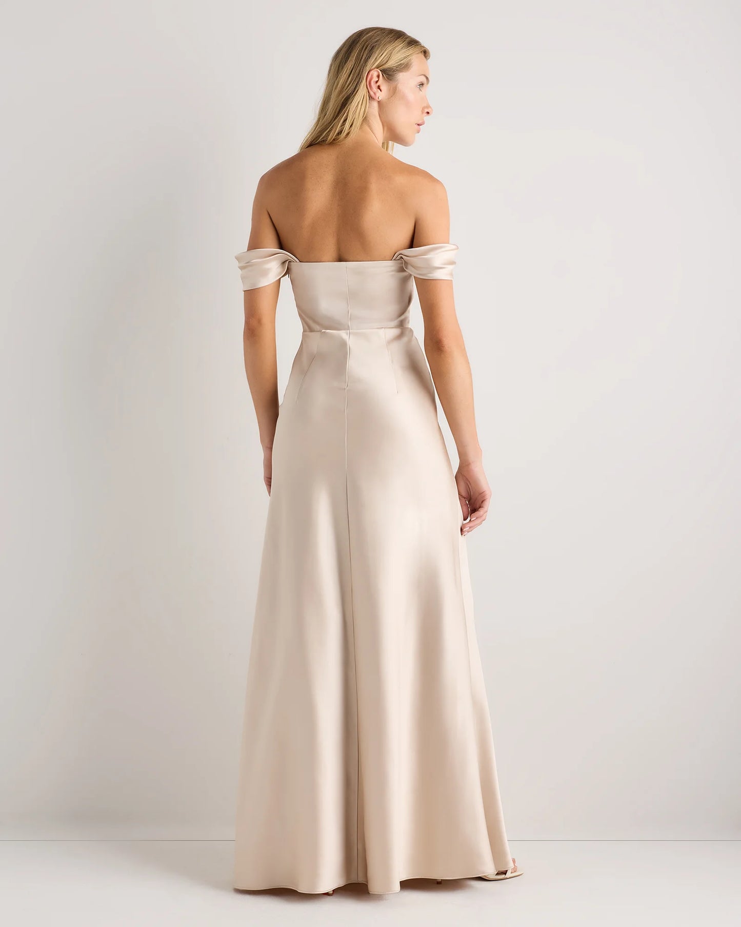 Aurora Stretch Satin Convertible Dress - 0 / Garden Sage Green