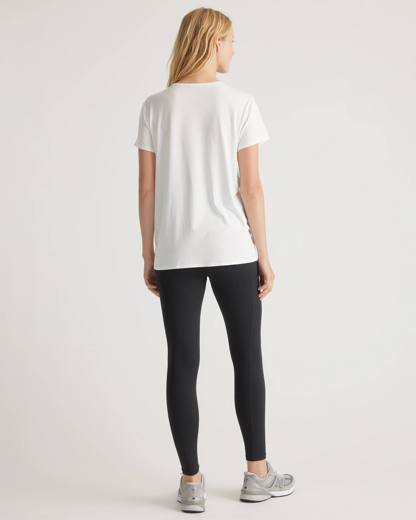 Cotton Modal Maternity Crew Neck Tee (2-pack) - XS / Black/Redwood Brown