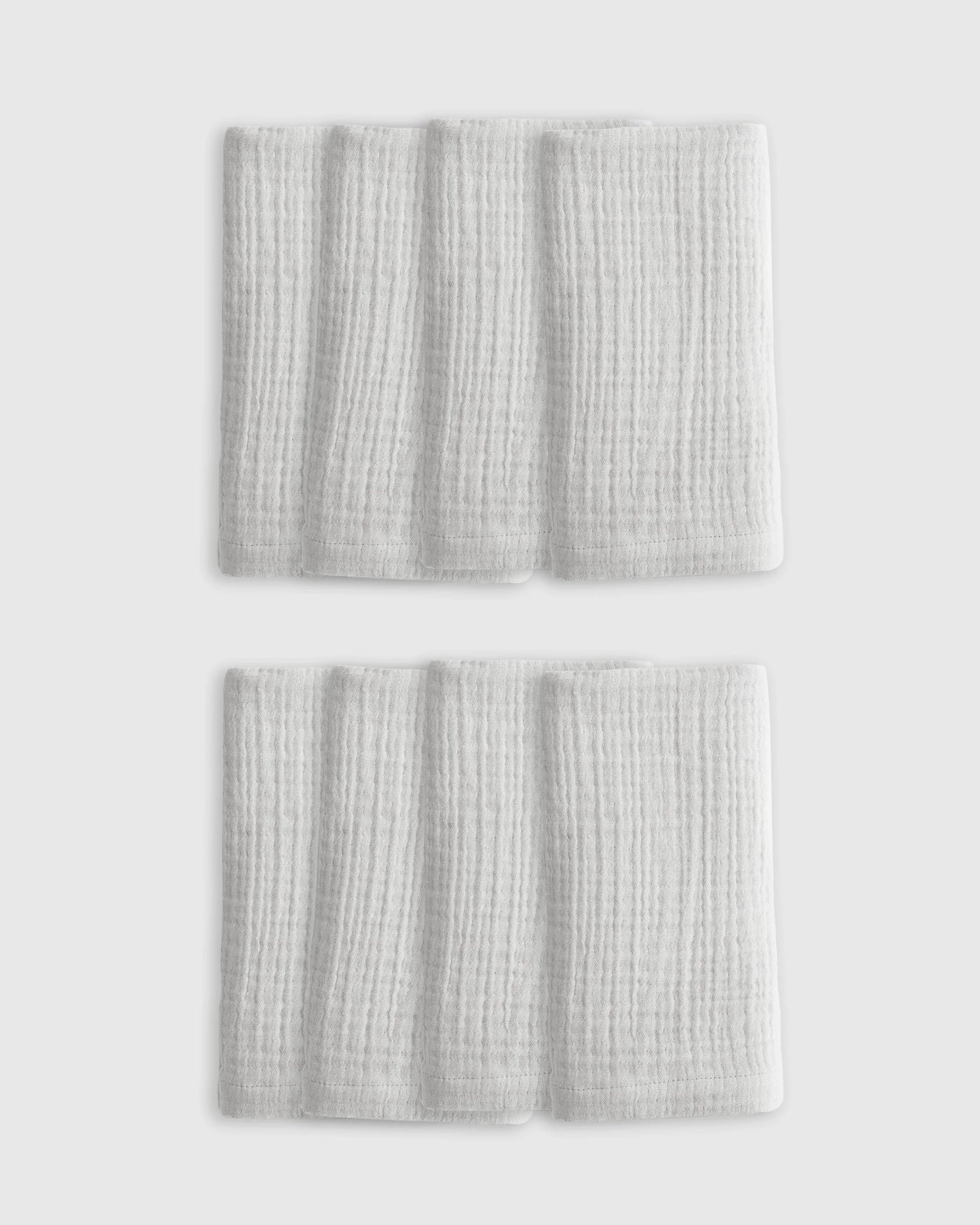 Organic Cotton Gauze Napkins (Set of 8) - One Size / Chocolate