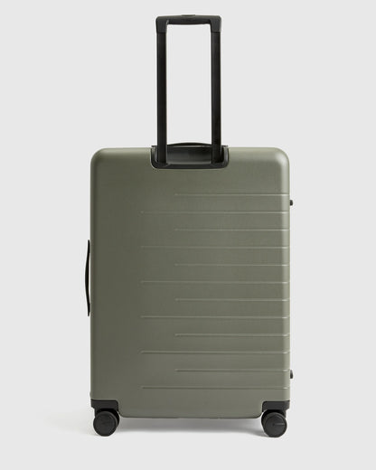 Small Carry-On & Large Check-In Suitcase Set - One Size / Olive