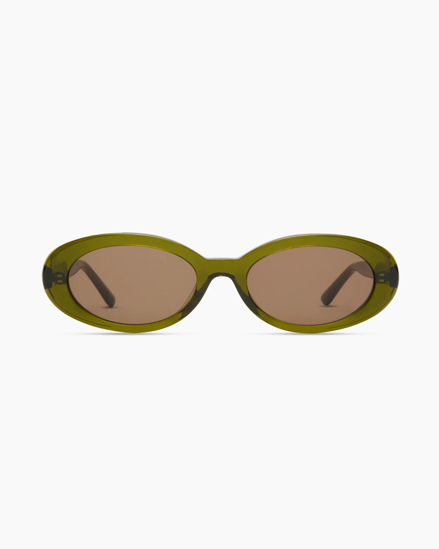 Bali Polarized Acetate Sunglasses - One Size / Moss with Brown lens