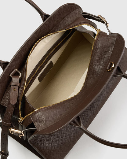 Hudson Satchel - One Size / Warm Taupe
