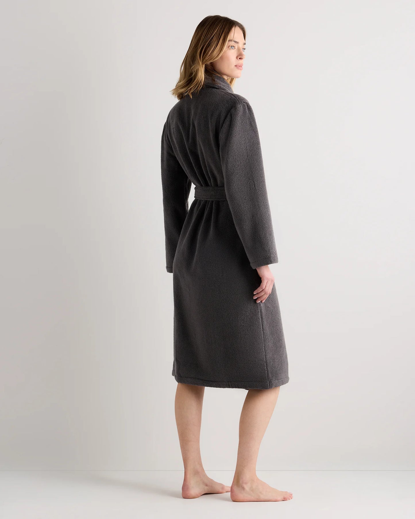 Turkish Cotton Terry Robe - XS / White