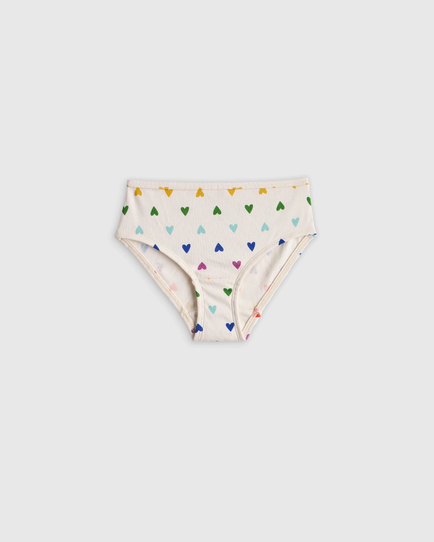 Girls 100% Organic Cotton Brief 7-Pack - 6 / Girl Multi Pack