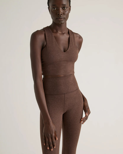 Ultra-Soft High-Rise Legging - XS / Heather Oatmeal