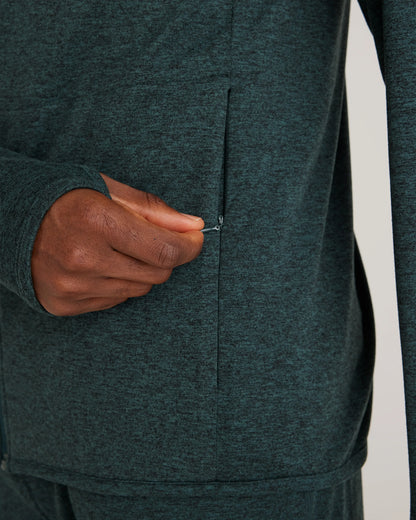 Flowknit Performance Zip Hoodie - S / Heather Grey