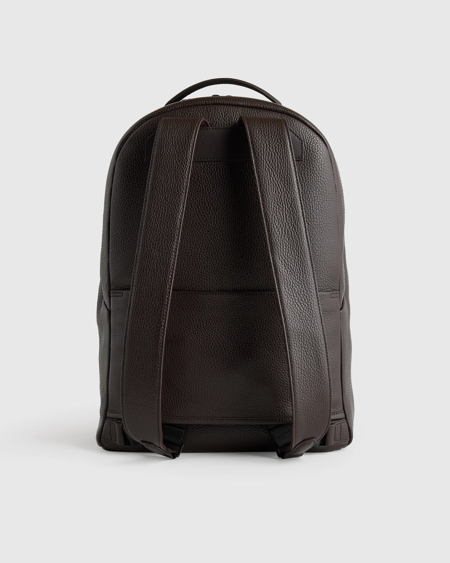 Excursion Italian Leather Laptop Backpack - One Size / Black