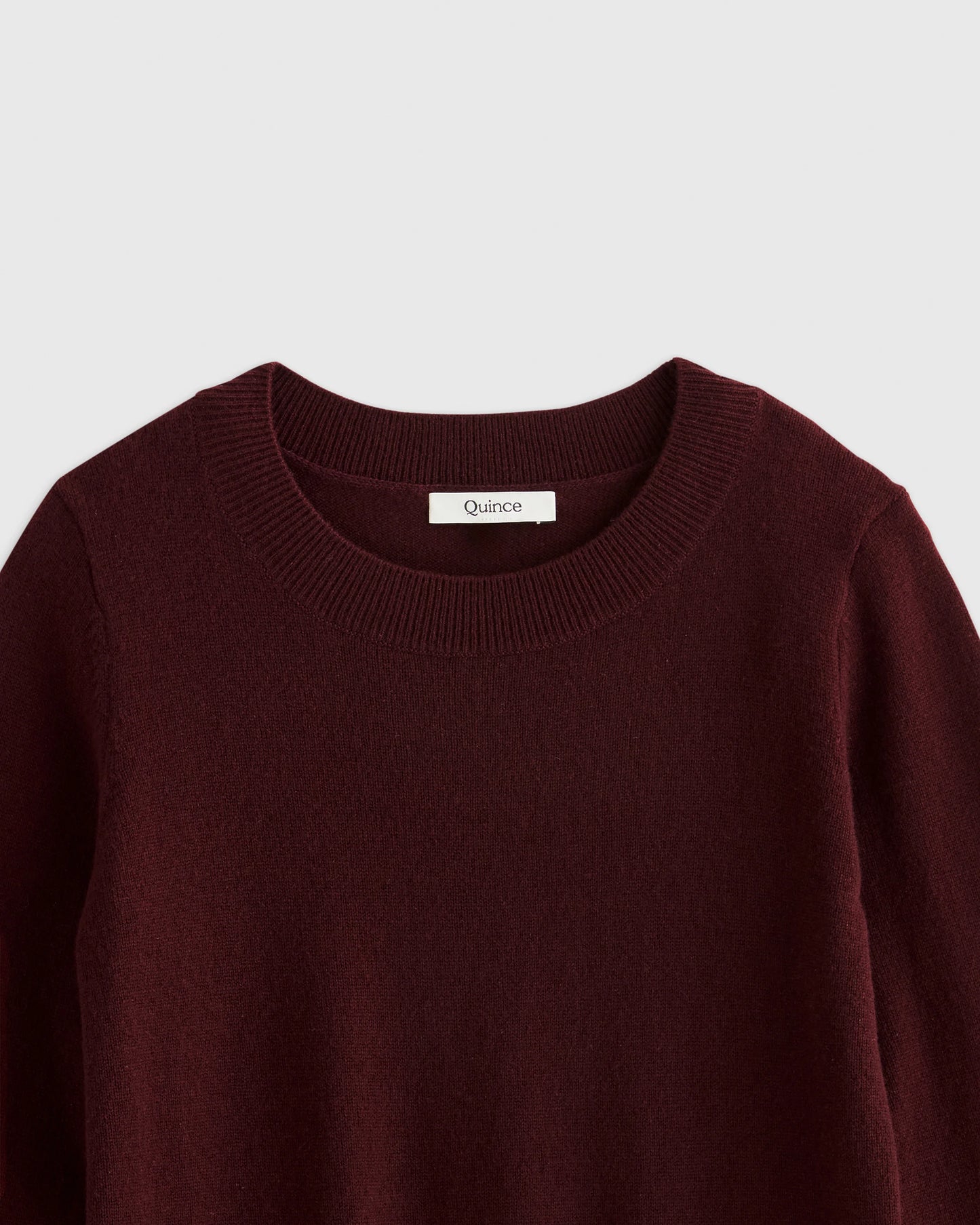 Washable Cashmere Crewneck Sweater - 6 / Heather Grey