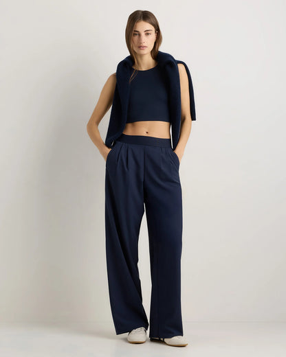 Performance Tech Wide Leg Pants - XS / Black