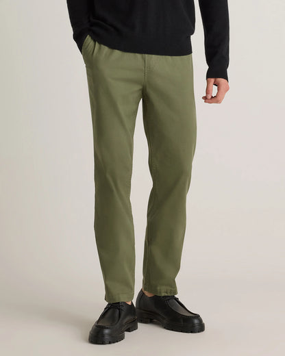 Cotton Chino Drawstring Pants - S / Admiral