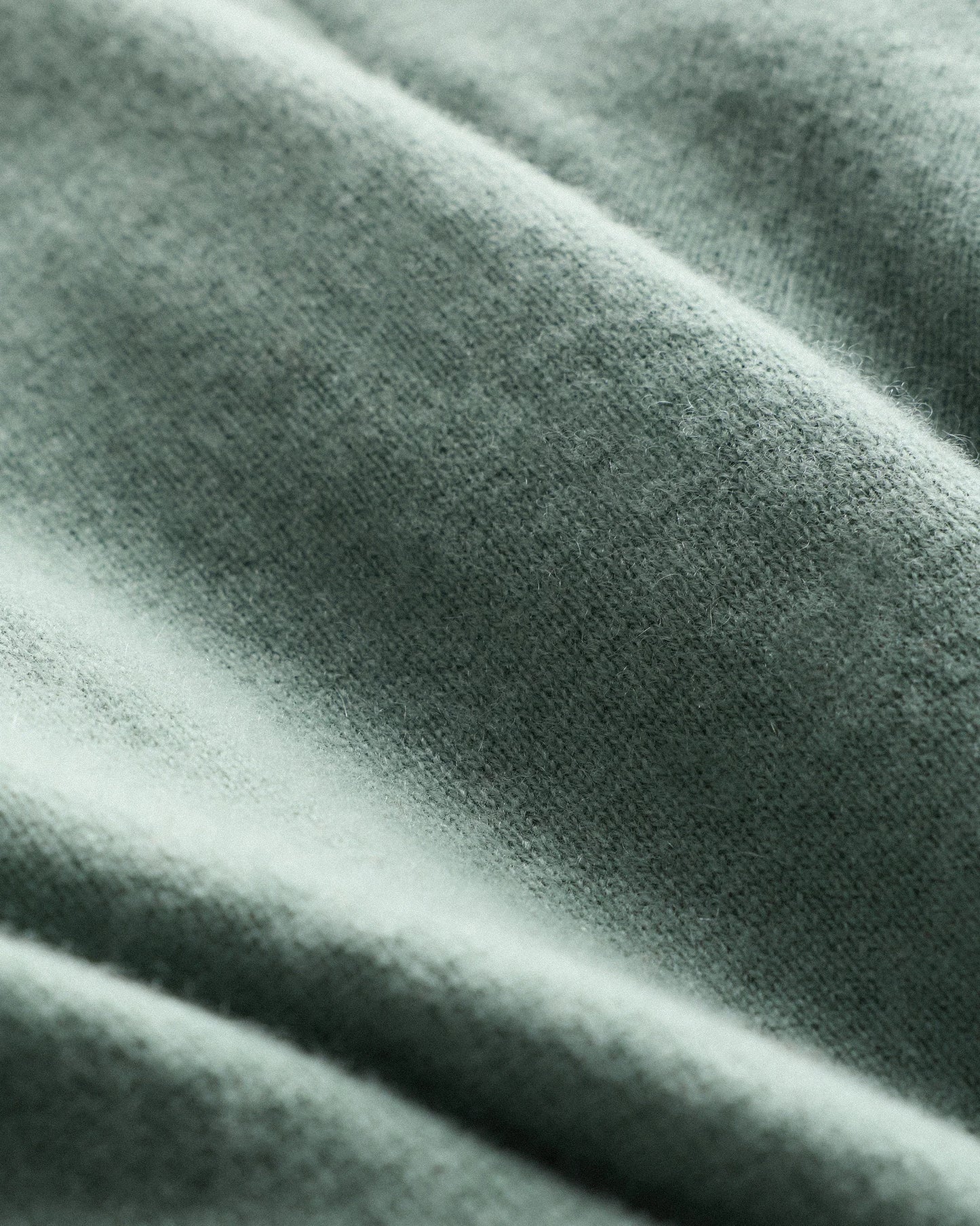 Mongolian Cashmere Pullover Hoodie - XS / Sea Spray Green
