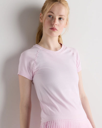 Seamless Waist-Length Tee - XS / Azul Blue