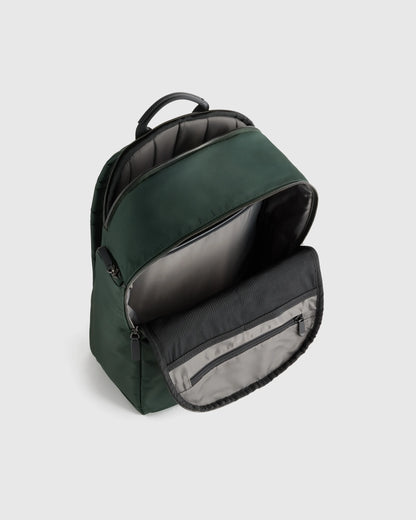 Voyage Nylon Slim Travel Backpack - One Size / Dark Green