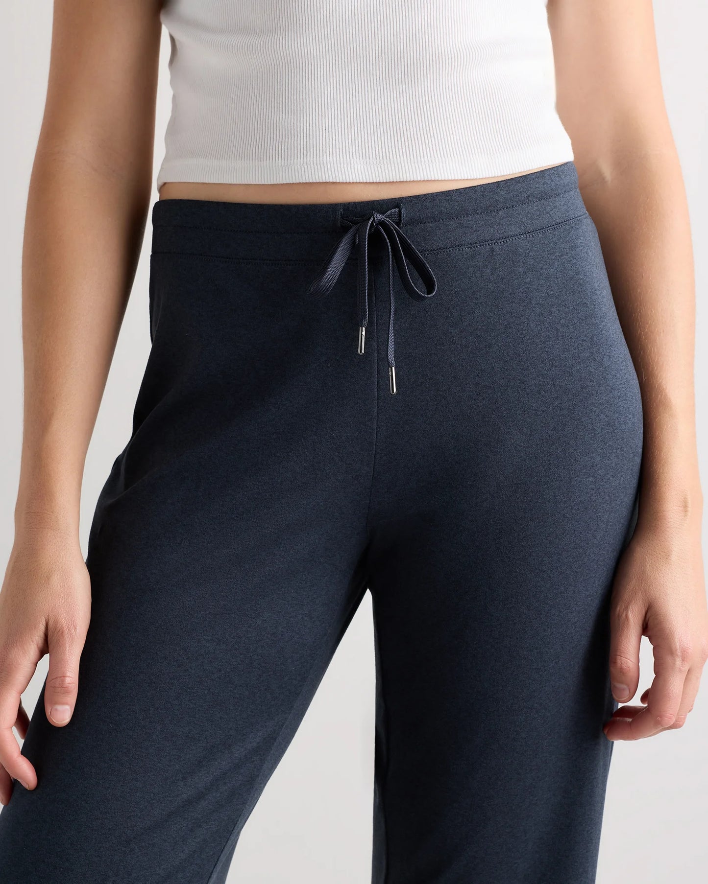 Flowknit Wide Leg Pants - XS / Black