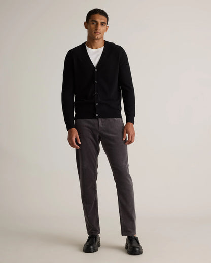 Mongolian Cashmere Cardigan Sweater - S / True Navy