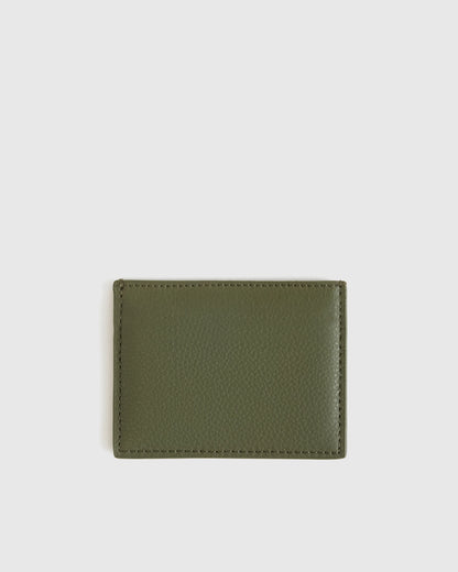 Adeline Slim Card Case - One Size / Olive