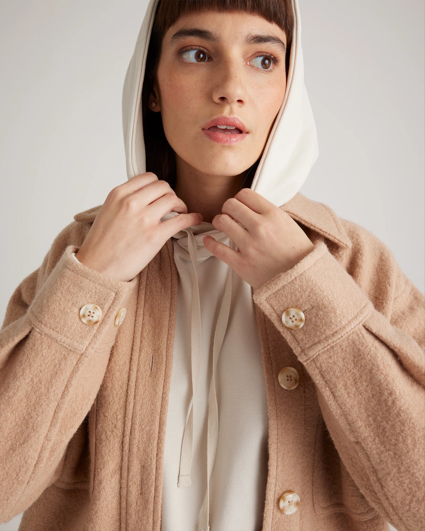 SuperSoft Fleece Pullover Hoodie - XS / Smoked Thyme Green