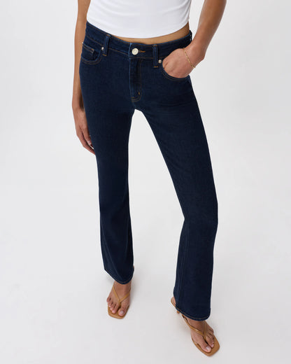 Luna Stretch Flare Jeans - 24 / Black