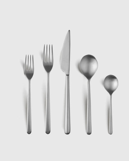 Linea Flatware 20-Pc Set by Mepra - One Size / Polished Stainless Steel