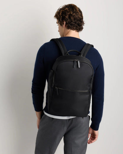 Voyage Nylon Slim Travel Backpack - One Size / Dark Green