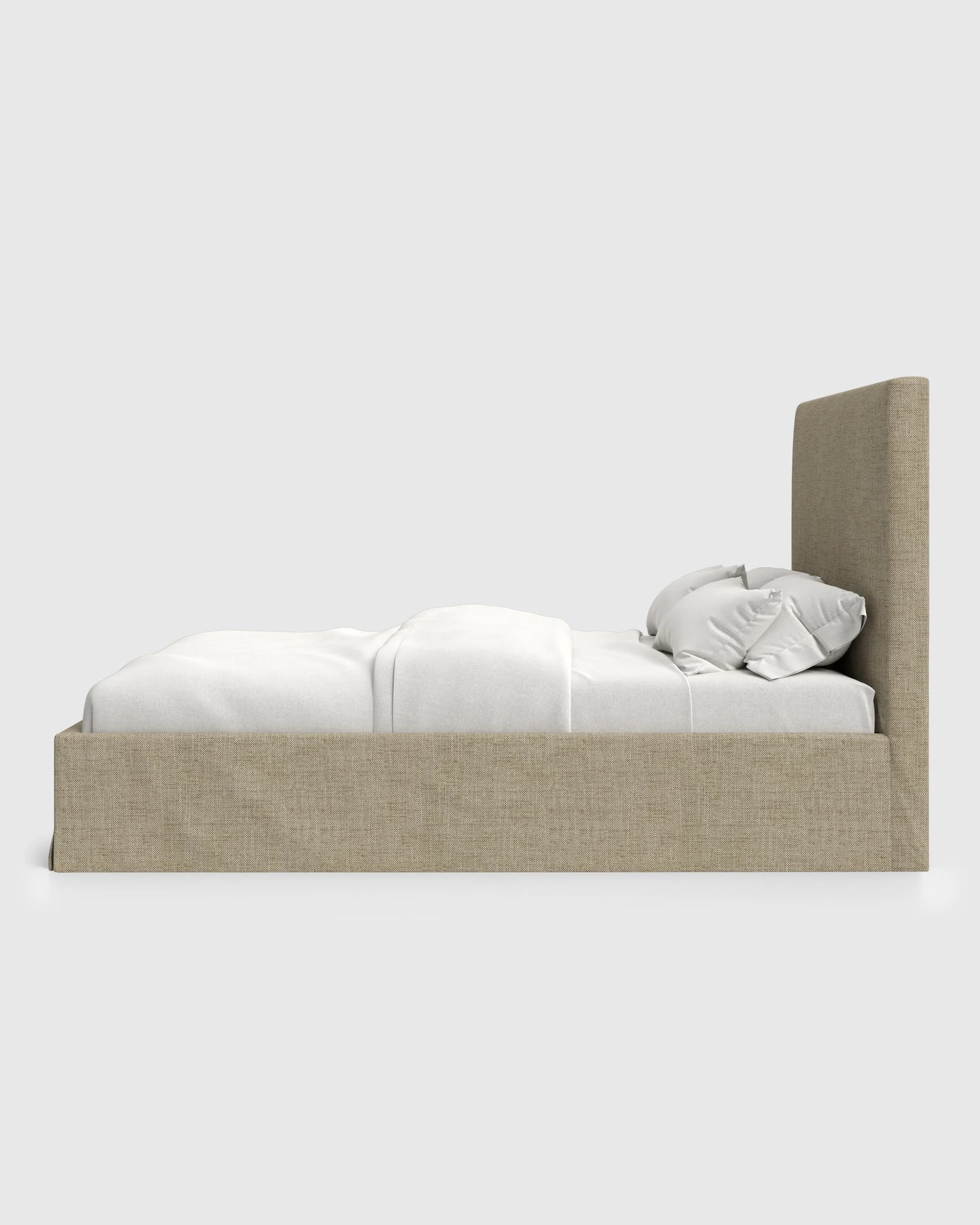 Slipcover Bed in 100% Linen - Full / Flax