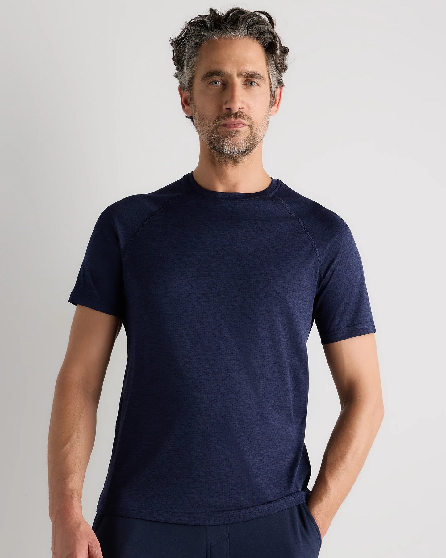 Mesh Performance Training Tee - S / Heather Grey