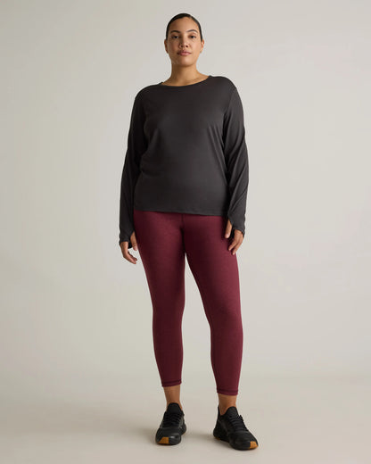 Ultra-Soft High-Rise Legging - XS / Heather Oatmeal