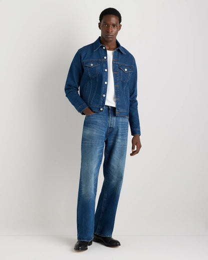 Comfort Stretch Denim Jacket - S / Dark Indigo