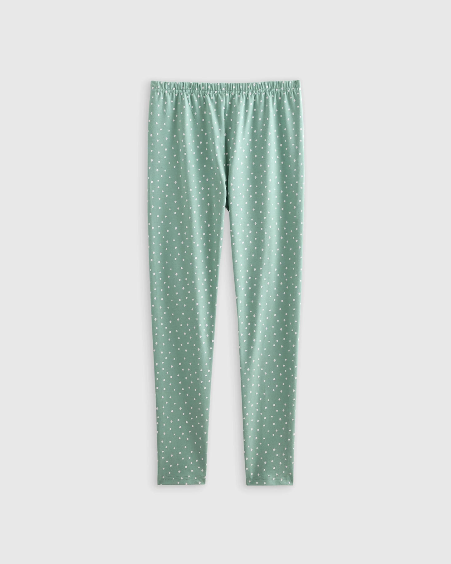 Organic Cotton Leggings - 6 / Red