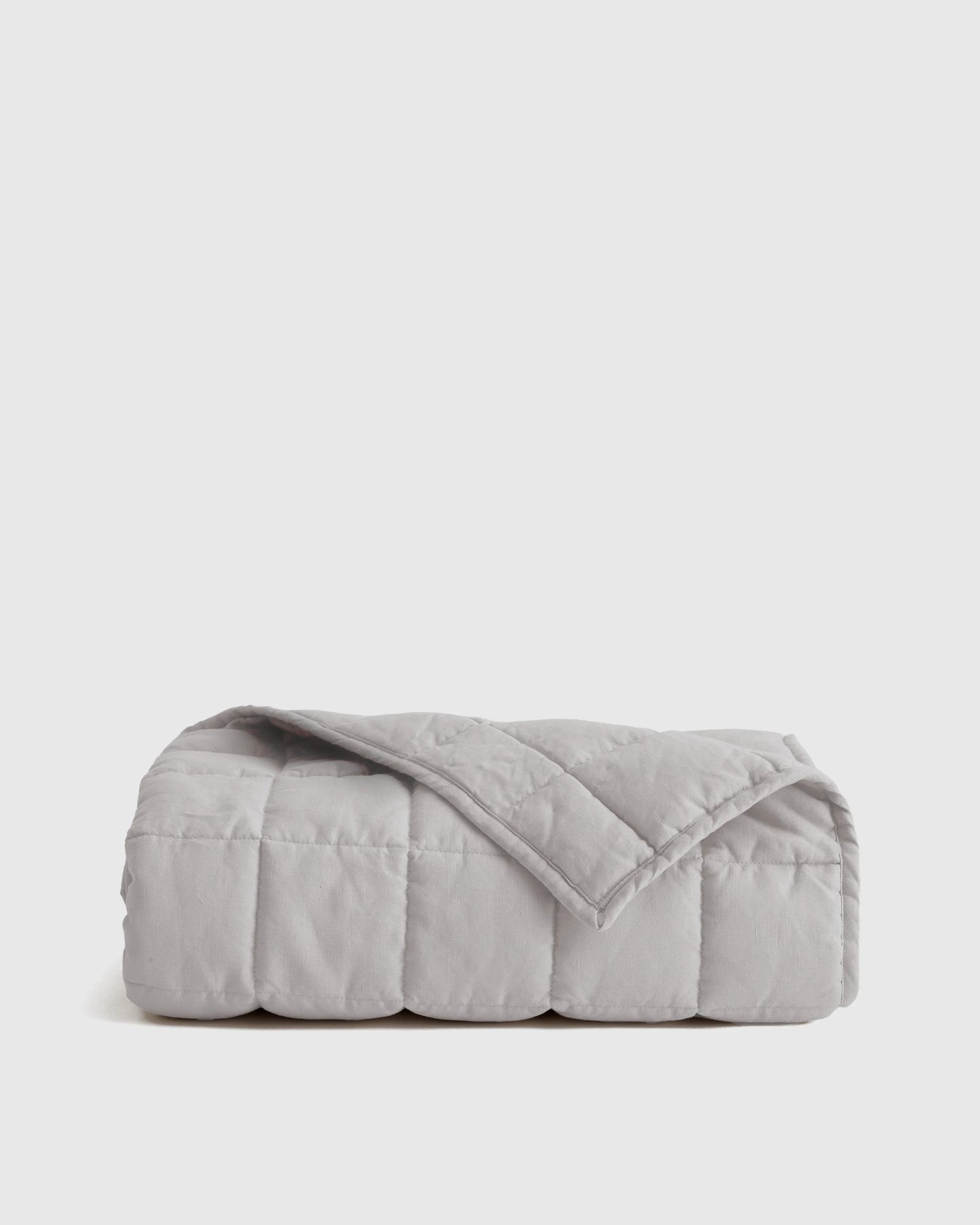 European Linen Toddler Quilt - One Size / Mist