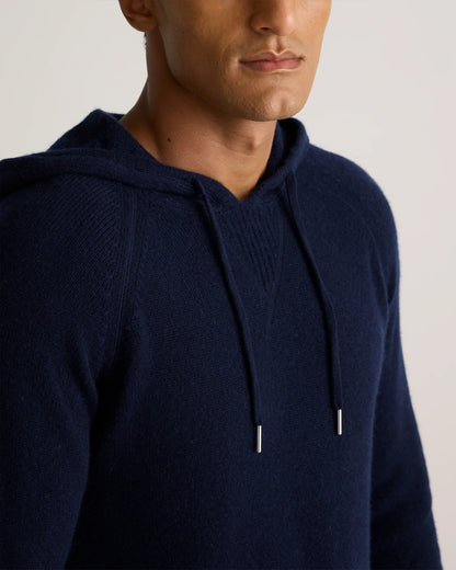 Mongolian Cashmere Pullover Hoodie - XS / Sea Spray Green