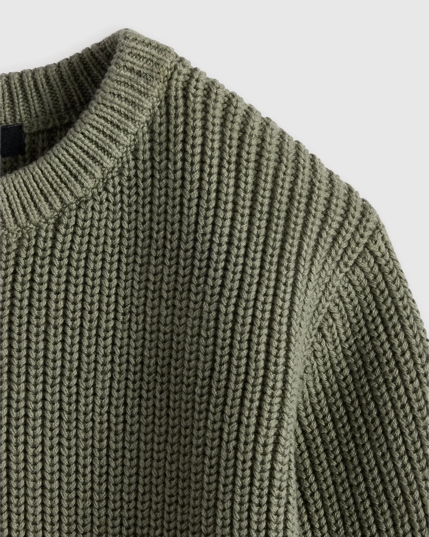 100% Organic Cotton Fisherman Tunic Sweater - 3-6M / Navy